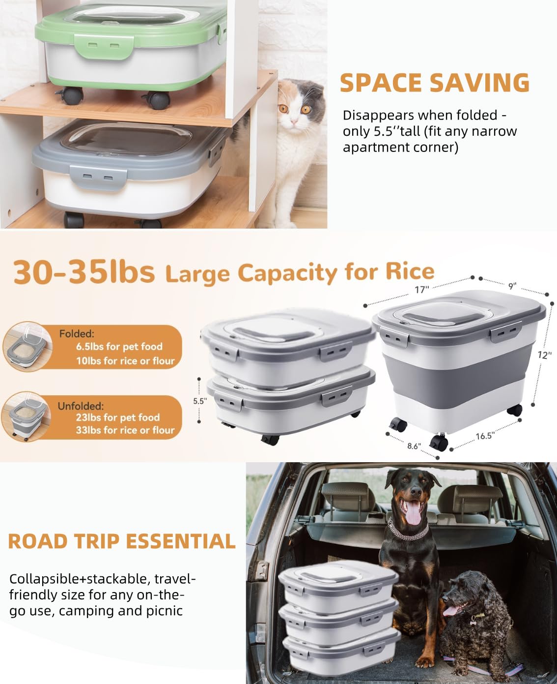 DDMOMMY caja regalo con accesorios para mascotas