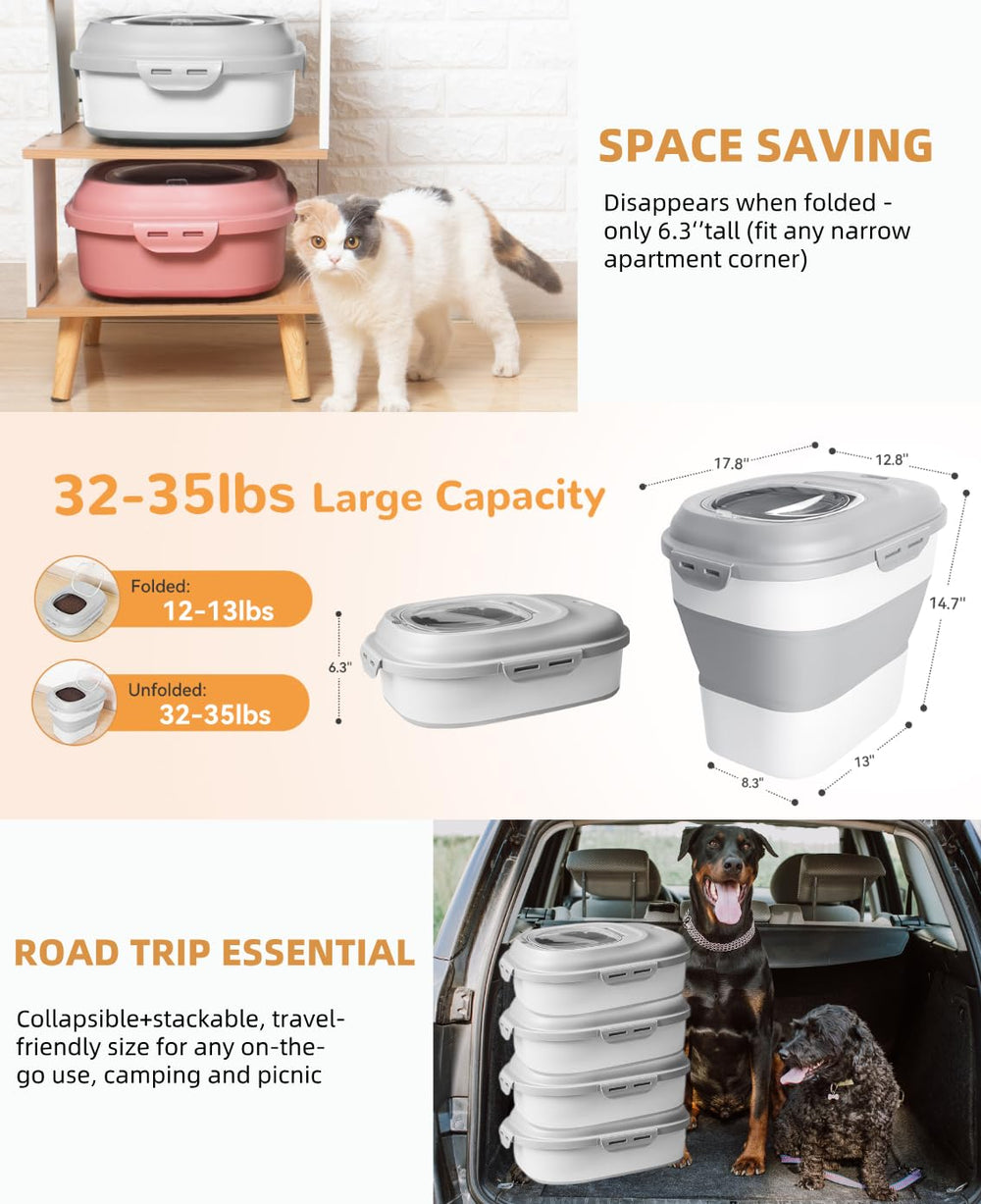 DDMOMMY caja regalo con kit completo de almacenamiento para mascotas
