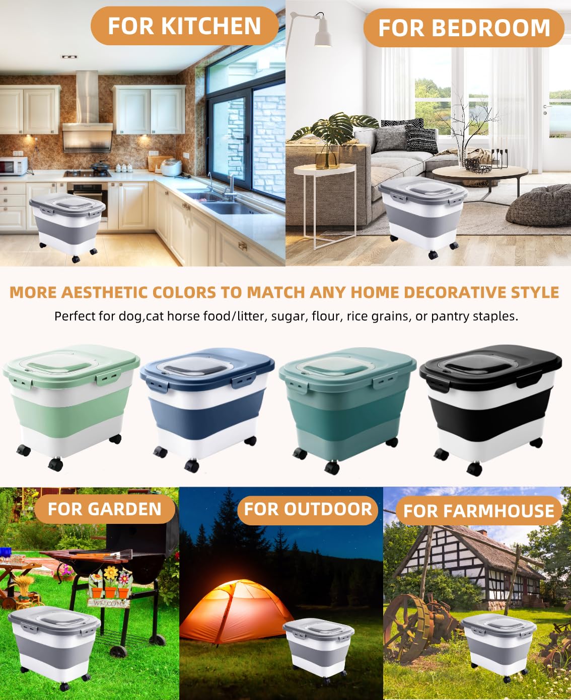 DDMOMMY conjunto de accesorios para servir y trasladar la comida