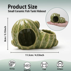 Deapeey cactus verde para acuario: decoración realista