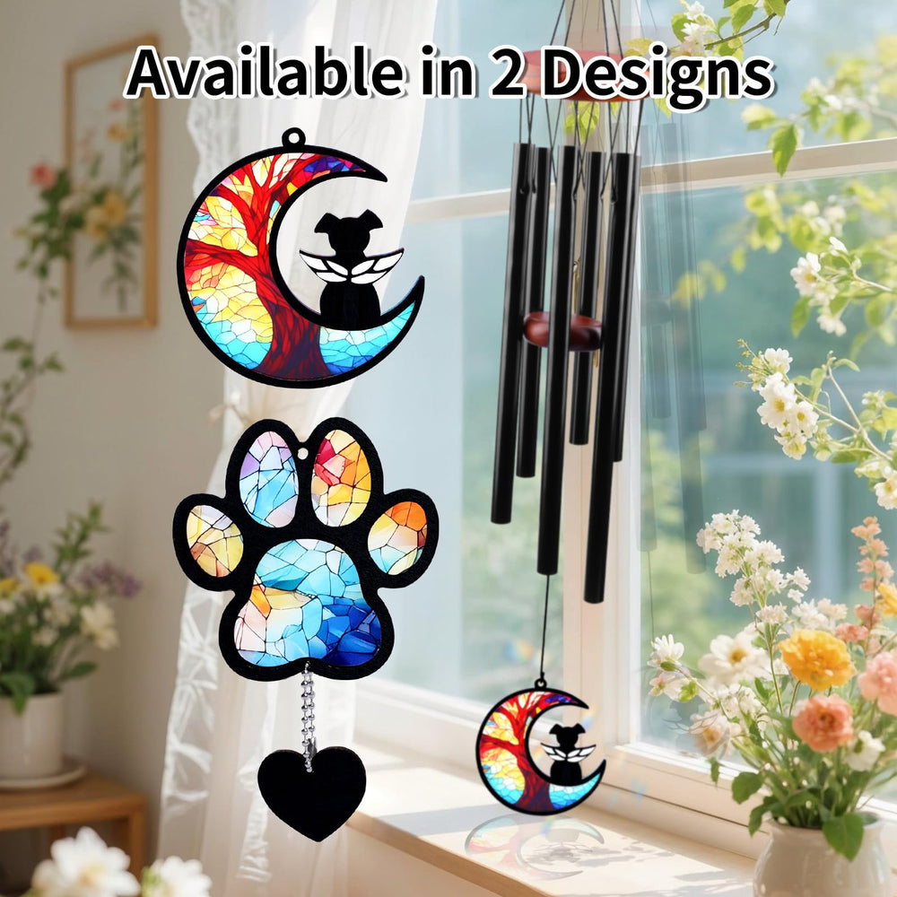 DearKeeps colgante acrílico suncatcher, captura la luz al sol.