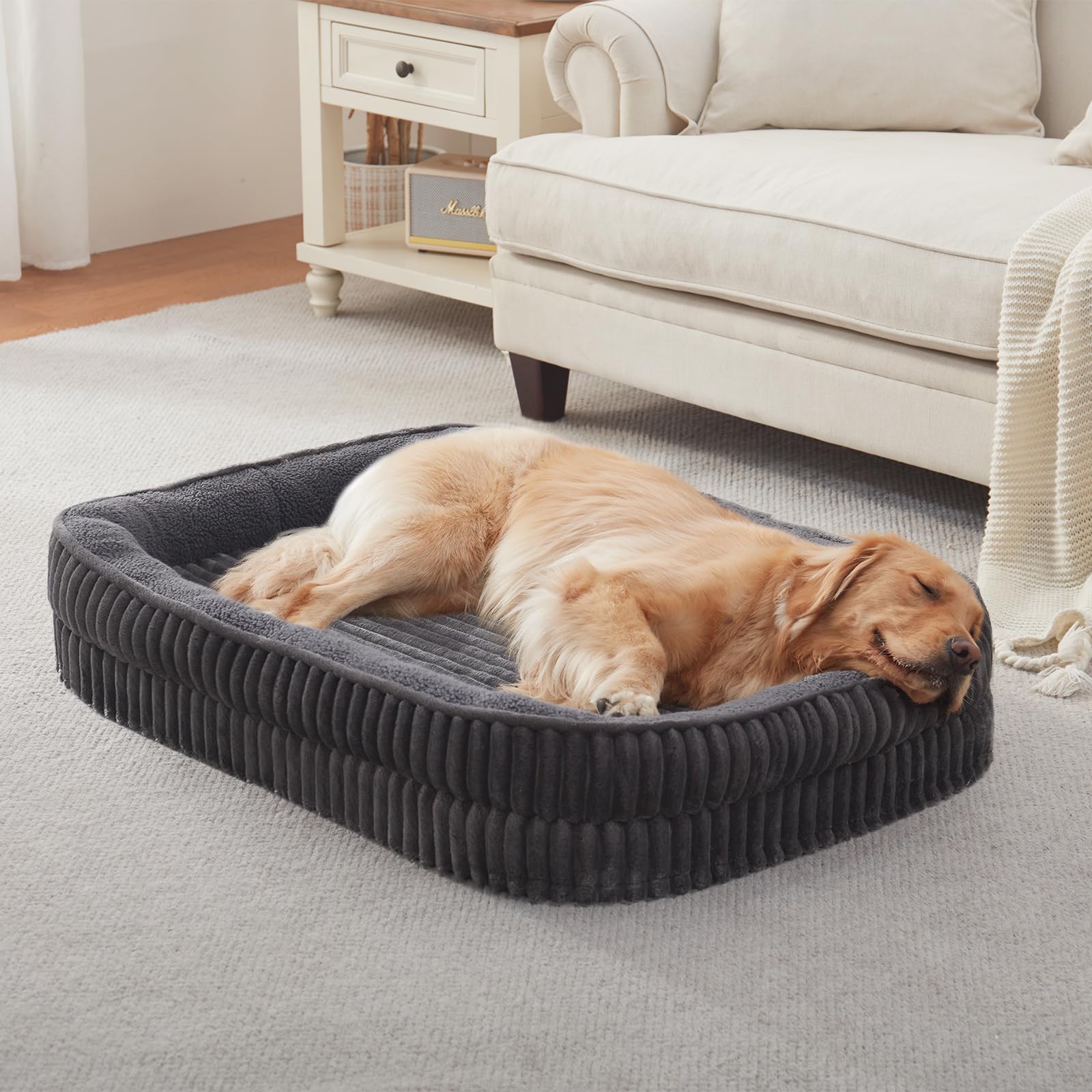 Cama ortopédica DEBANG HOME con espuma ergonómica para apoyo de articulaciones.