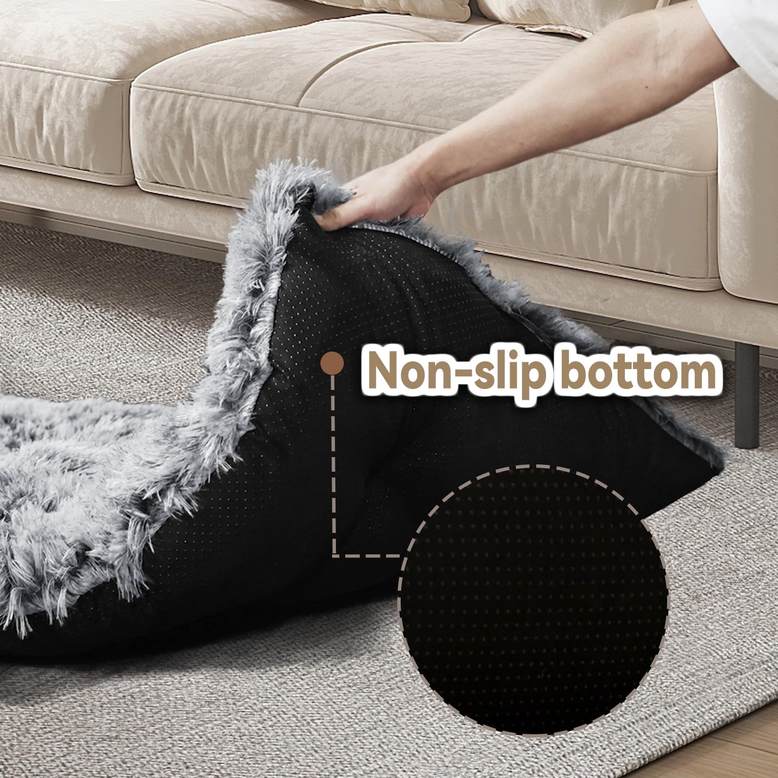DEBANG HOME cama para perros, ligera y versátil para interiores, exteriores o jaula.
