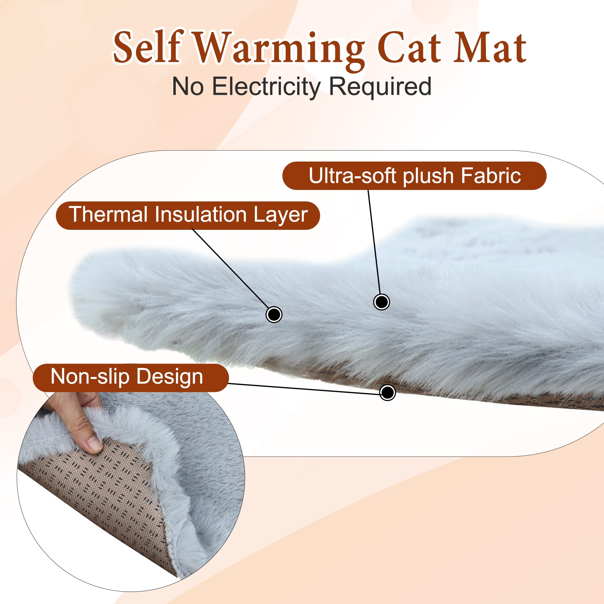 Deblue Cat House techo desmontable para limpieza sencilla