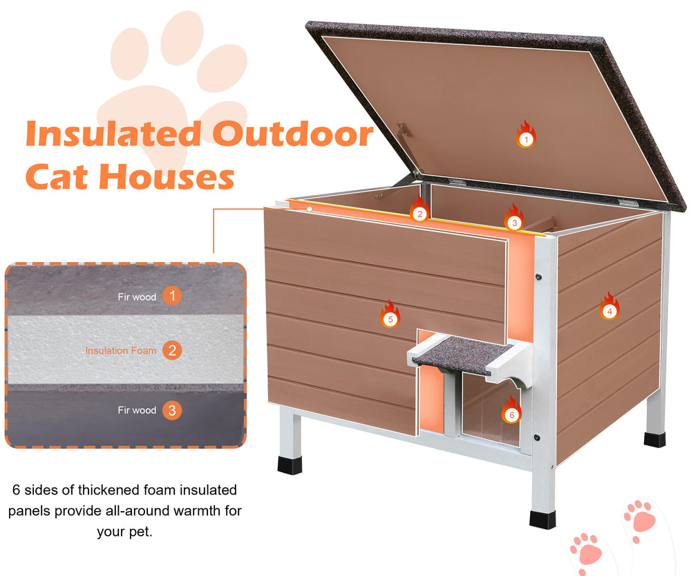 Divisor removible de Deblue crea dos habitaciones privadas para felinos.