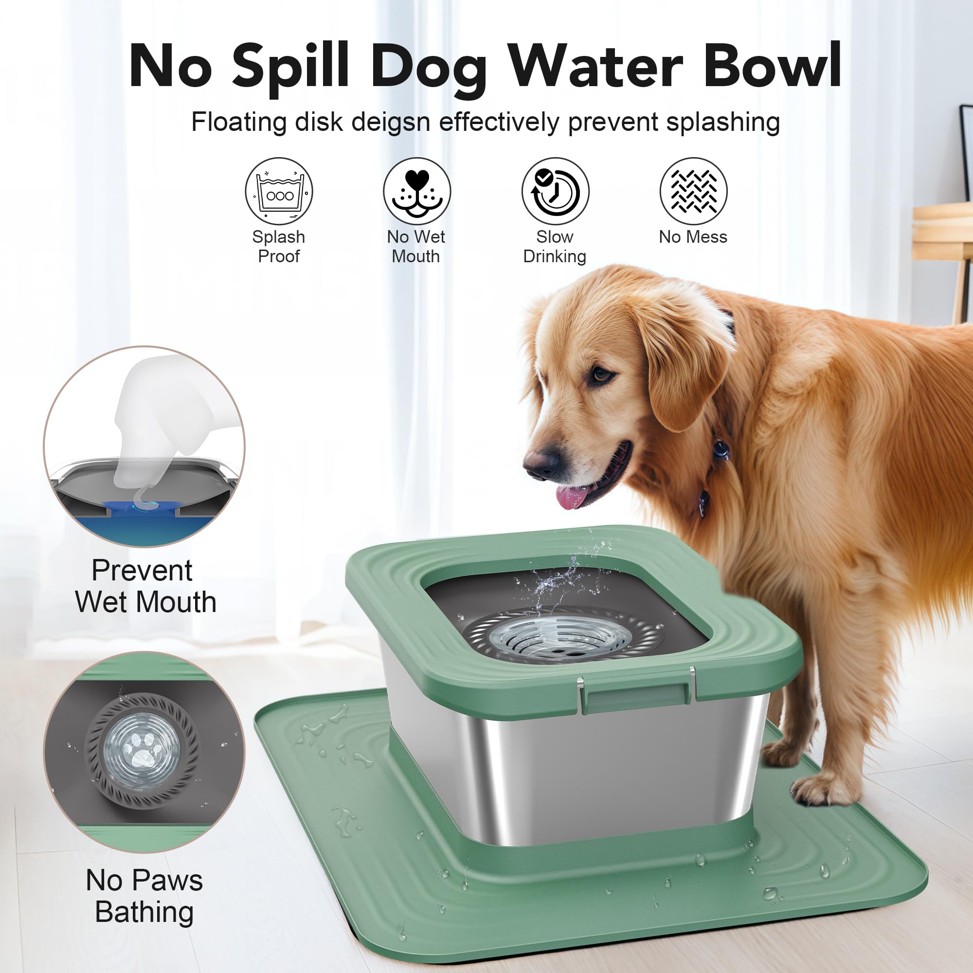 Disco flotante Decflow para bebida lenta y agua más limpia