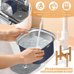 Decflow disco flotante evita desbordes y mantiene el agua limpia