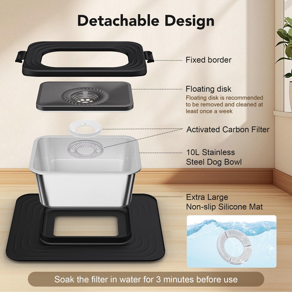 Decflow uso interior y exterior, perfecto para patios y casas.