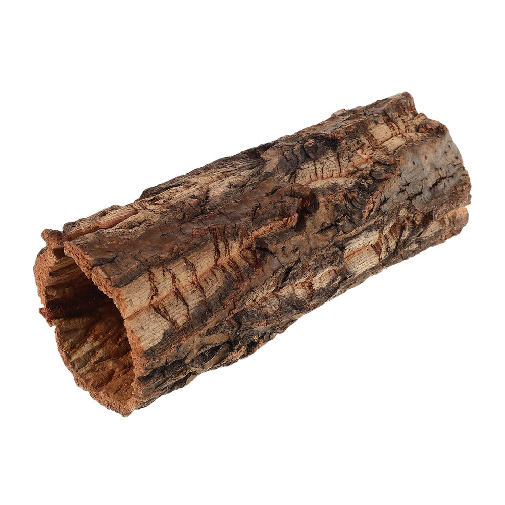 DECHOUS tronco hueco cafe refugio natural para reptiles en terrario