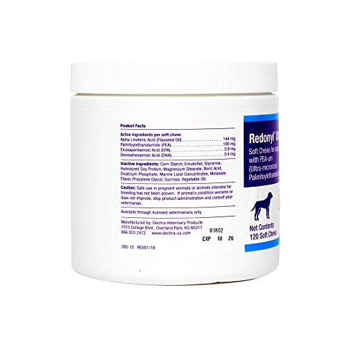 Palmitoiletanolamida ultra micronizada en Dechra Redonyl