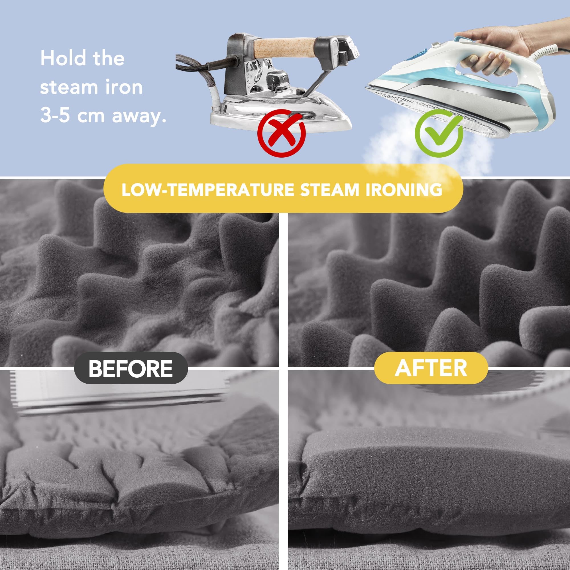 Deconovo cama para perros con base antideslizante