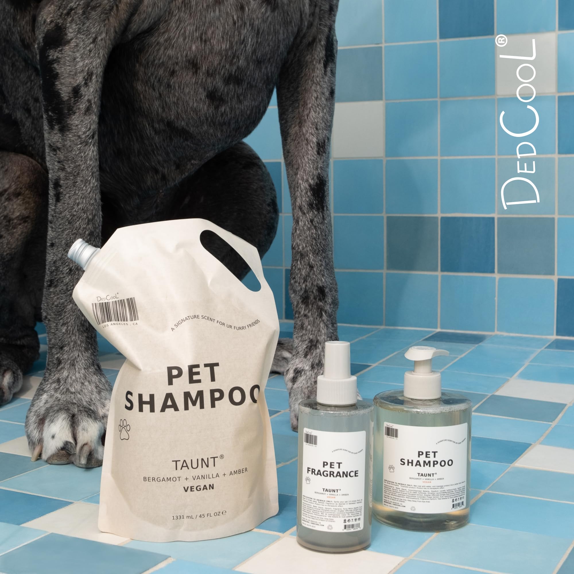 DedCool Pet Fragrance 01 Taunt: envase sostenible para uso diario
