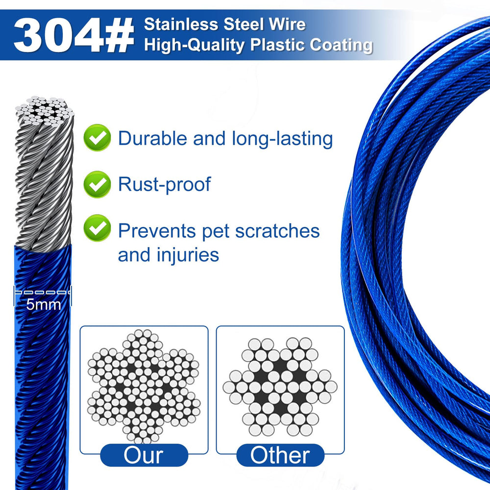 Deisunpet cable de 30 pies de alcance para explorar con control.