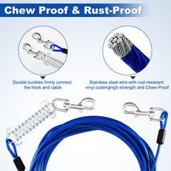 Deisunpet cable resistente a mordidas con recubrimiento de PVC duradero.