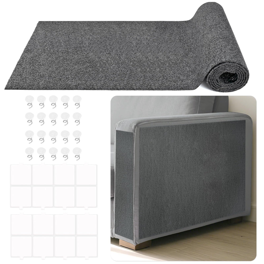 Protector Deisunpet para mueble gris, duradero y libre de arañazos.