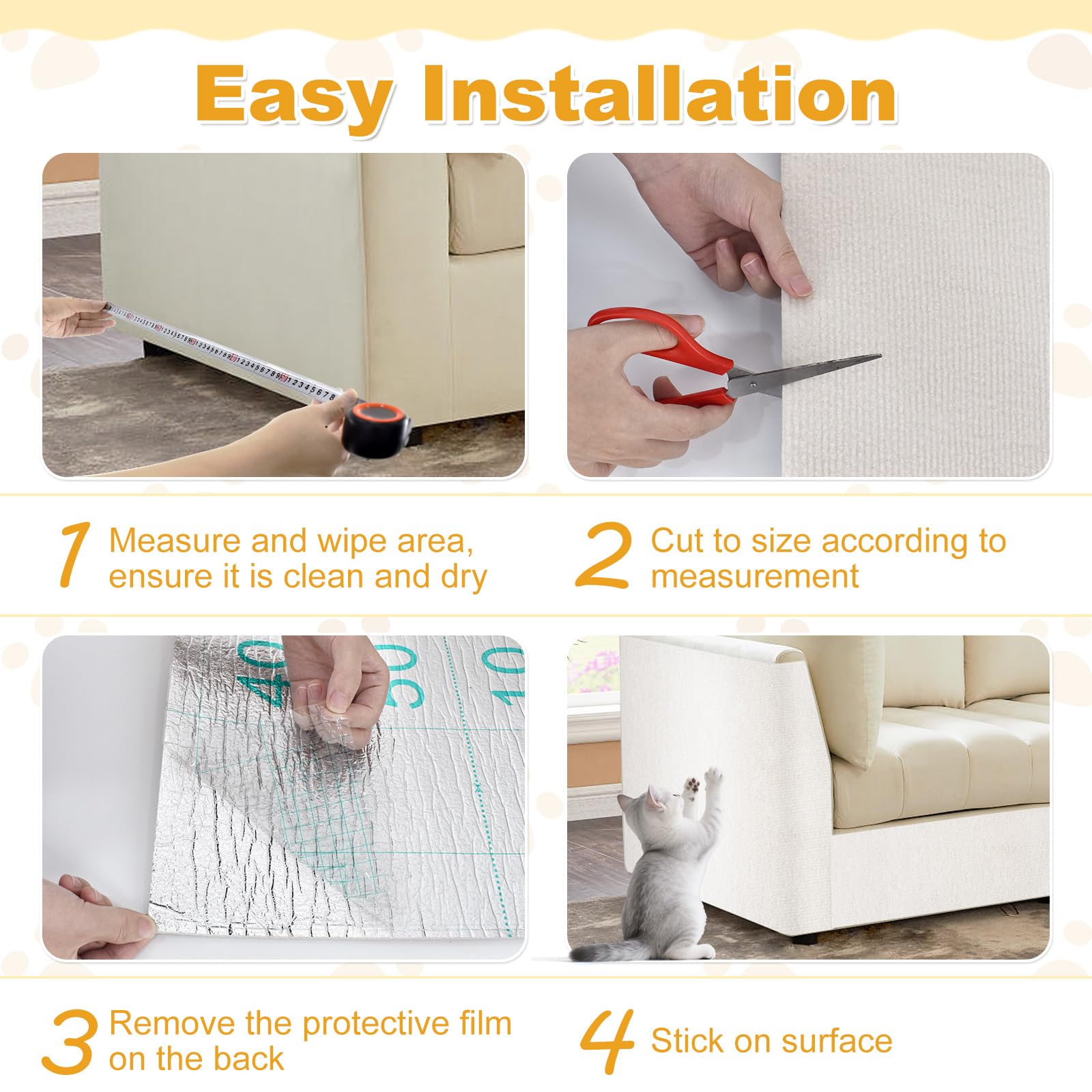 Protector Deisunpet para múltiples superficies madera plástico tela