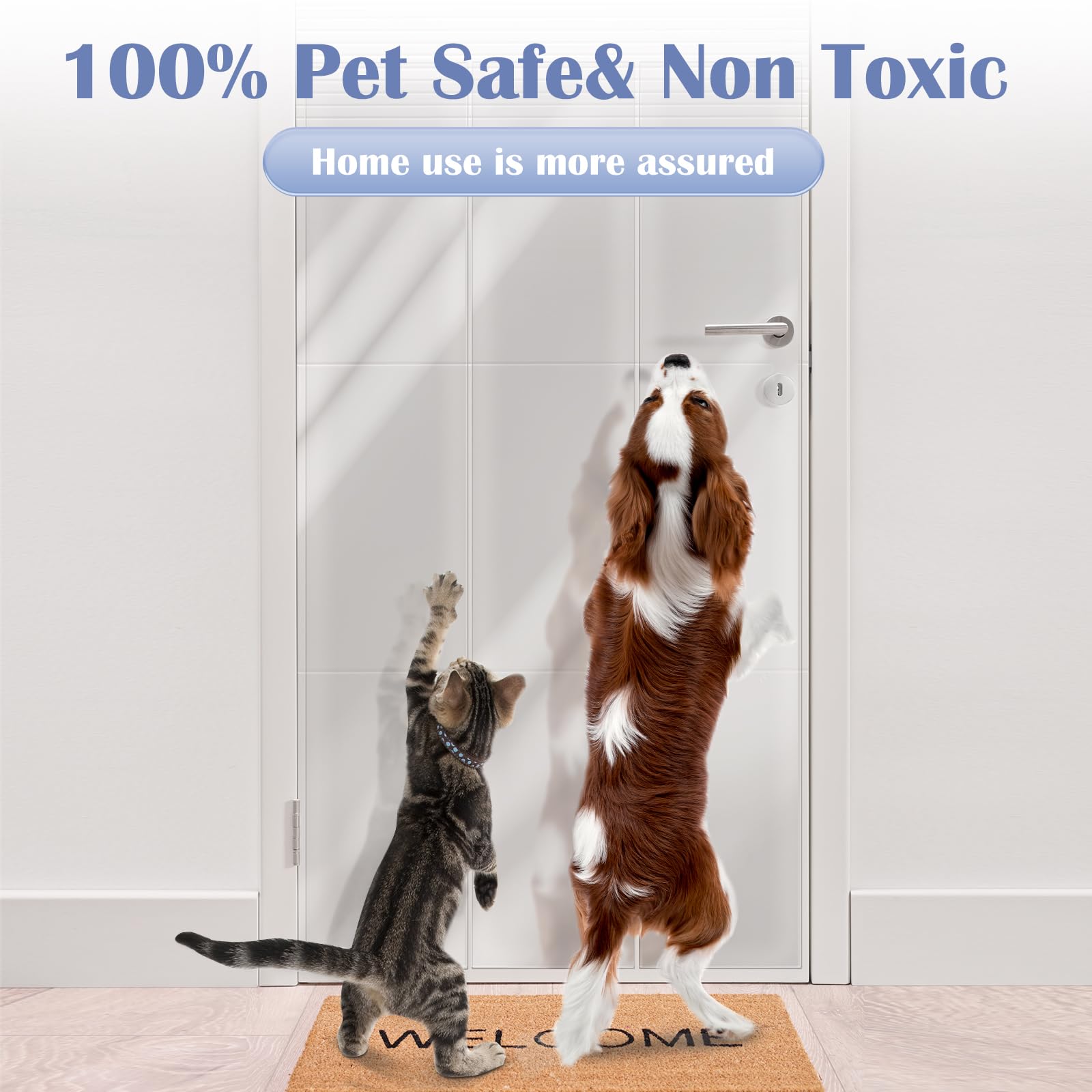 Delffyns protector puerta uso doméstico en hogar con mascotas