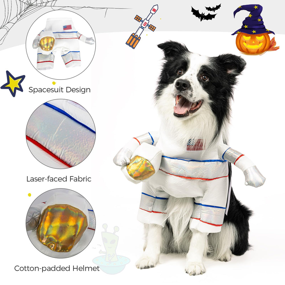 VESTUARIO DELIFUR para perro, disfraz de astronauta, ideal para eventos y espectáculos