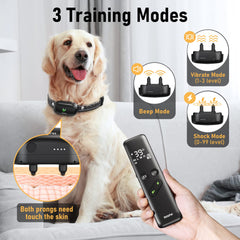 Delupet collar con 3 modos para obediencia y corrección controlada.