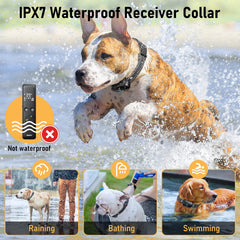 Delupet control remoto con alcance de 1600 pies para libertad al aire libre.