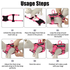 Arnés Demigreat con ajuste ergonómico para perros de varios tamaños.