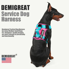 Arnés Demigreat en Oxford reforzado, duradero para perros activos
