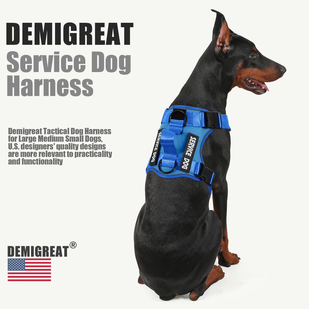 Demigreat arnés con hebilla ajustable para un ajuste preciso y seguro.