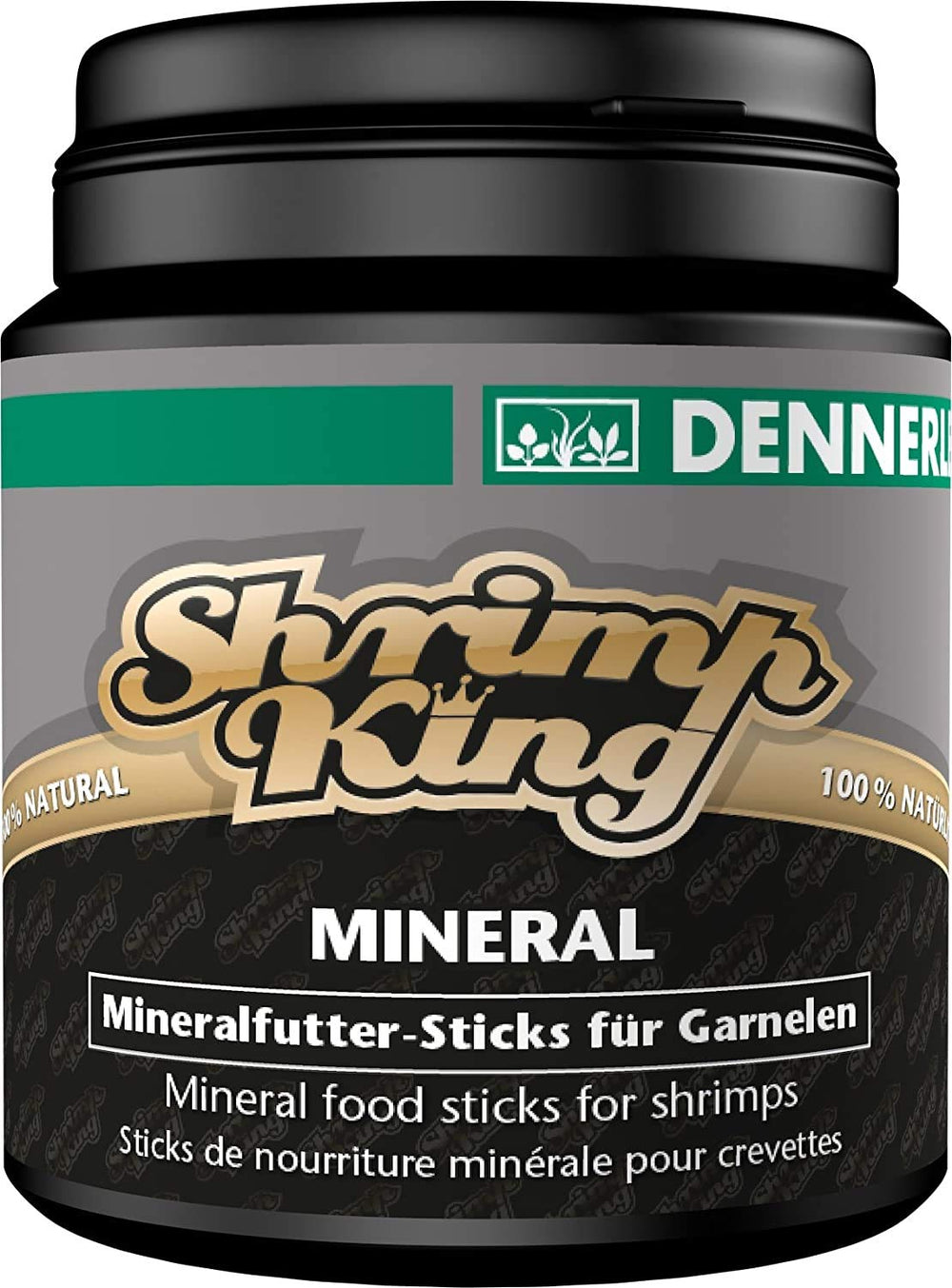 Dennerle Shrimp King Mineral: composición con calcio y montmorillonita para caparazón más sólido.