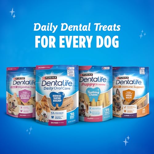 DentaLife ActivFresh crestas dentales en el masticable, fomenta masticación responsable.