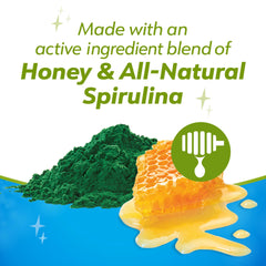 DentaLife ActivFresh ingredientes honey y spirulina, combinación natural para el cuidado dental.