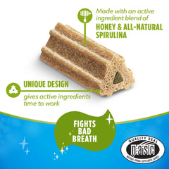 DentaLife ActivFresh textura masticable, ideal para premiar durante la rutina diaria.