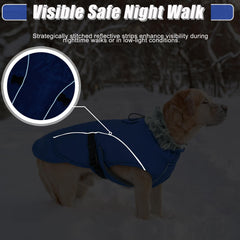 DENTRUN abrigo con cintas reflectantes, mayor visibilidad nocturna