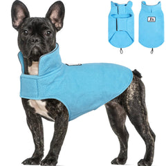 Chaleco dentrun con doble forro polar para calor y protección contra el viento.