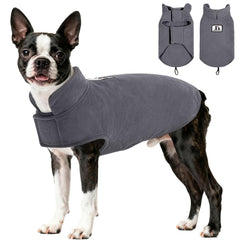 Chaleco reversible DENTRUN con forro polar para mantener el calor en paseos