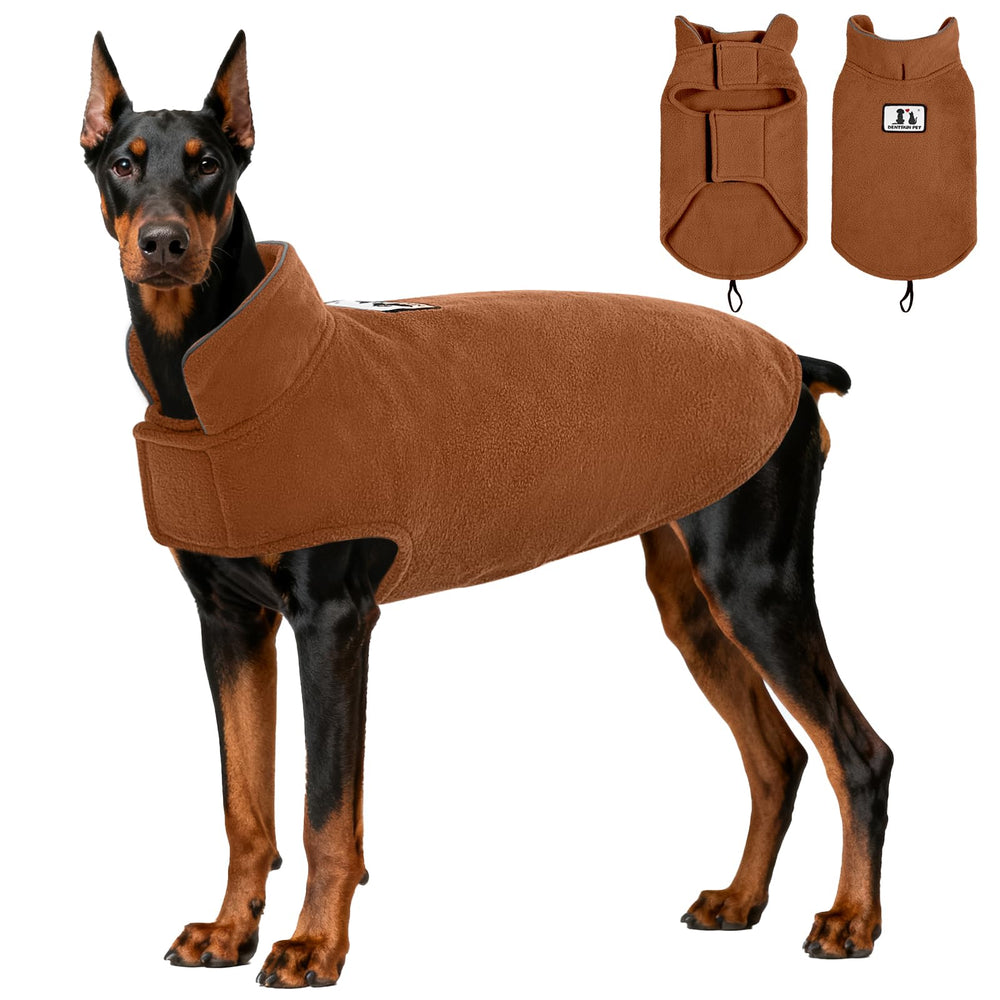 Chaleco reversible DENTRUN para perros mantiene calor durante paseos