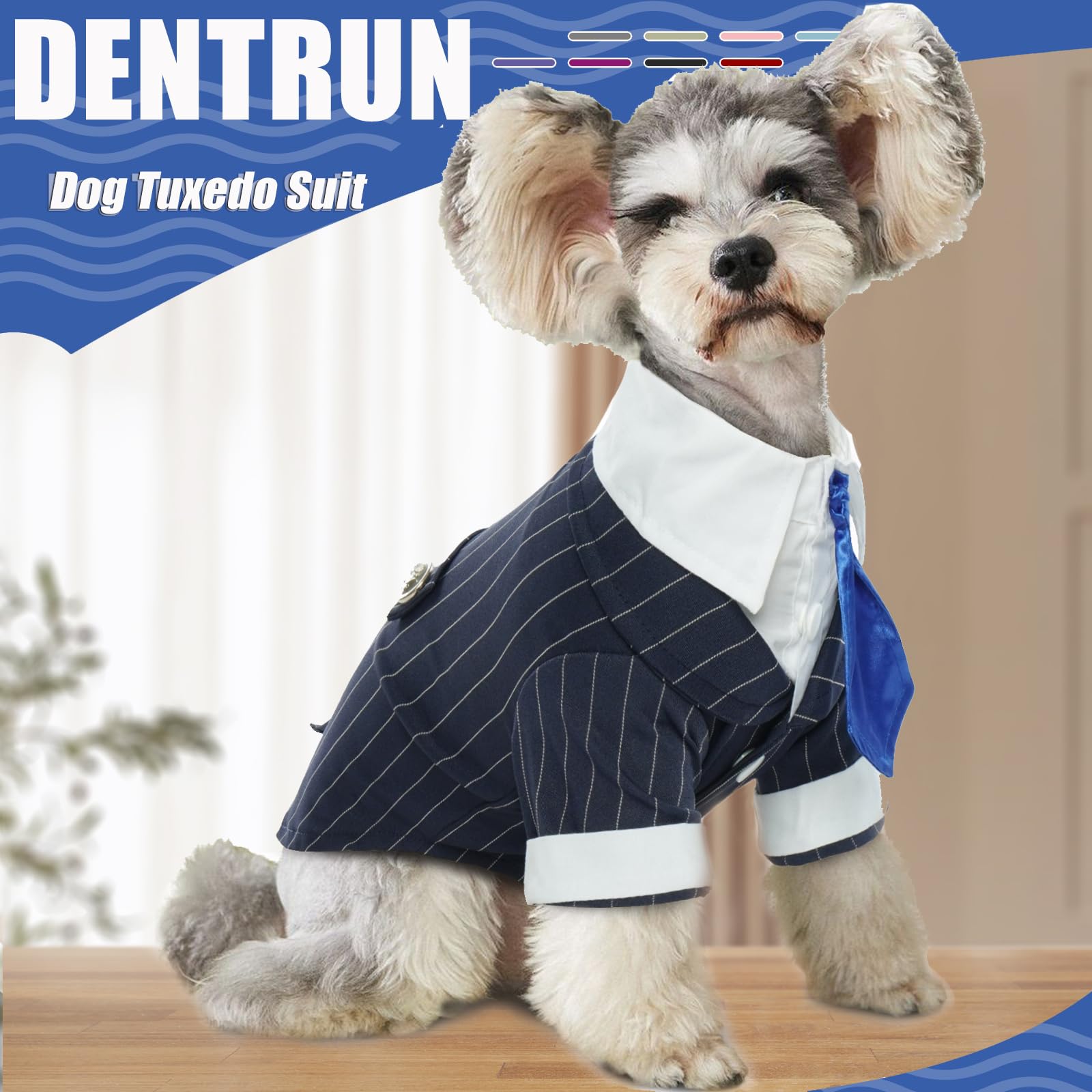 DENTRUN apto para interiores y exteriores, ligero para uso prolongado.