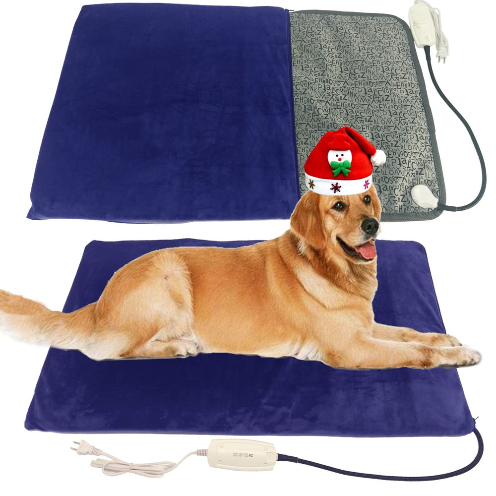 DEOMAN almohadilla calefactable para perros grandes, calor cómodo y estable.