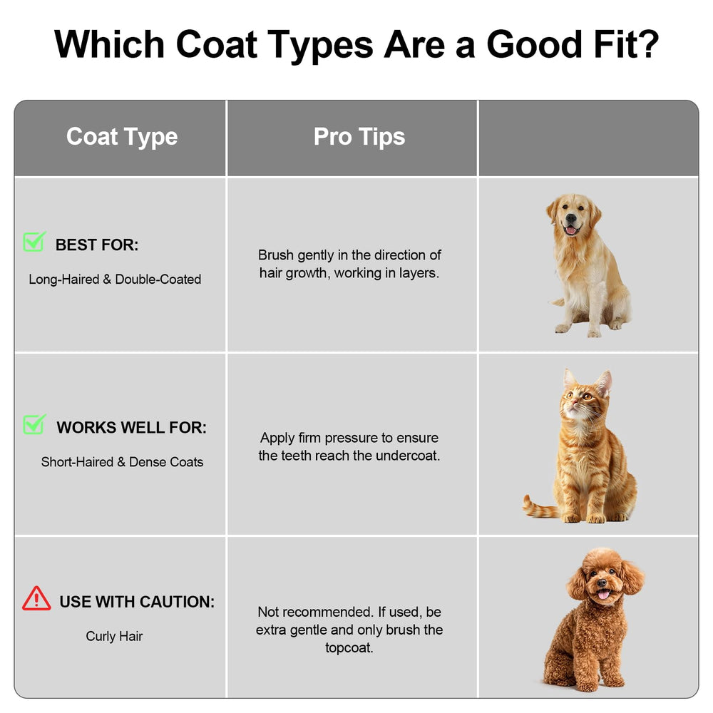 Depets masaje para mascotas mejora la experiencia de cepillado.