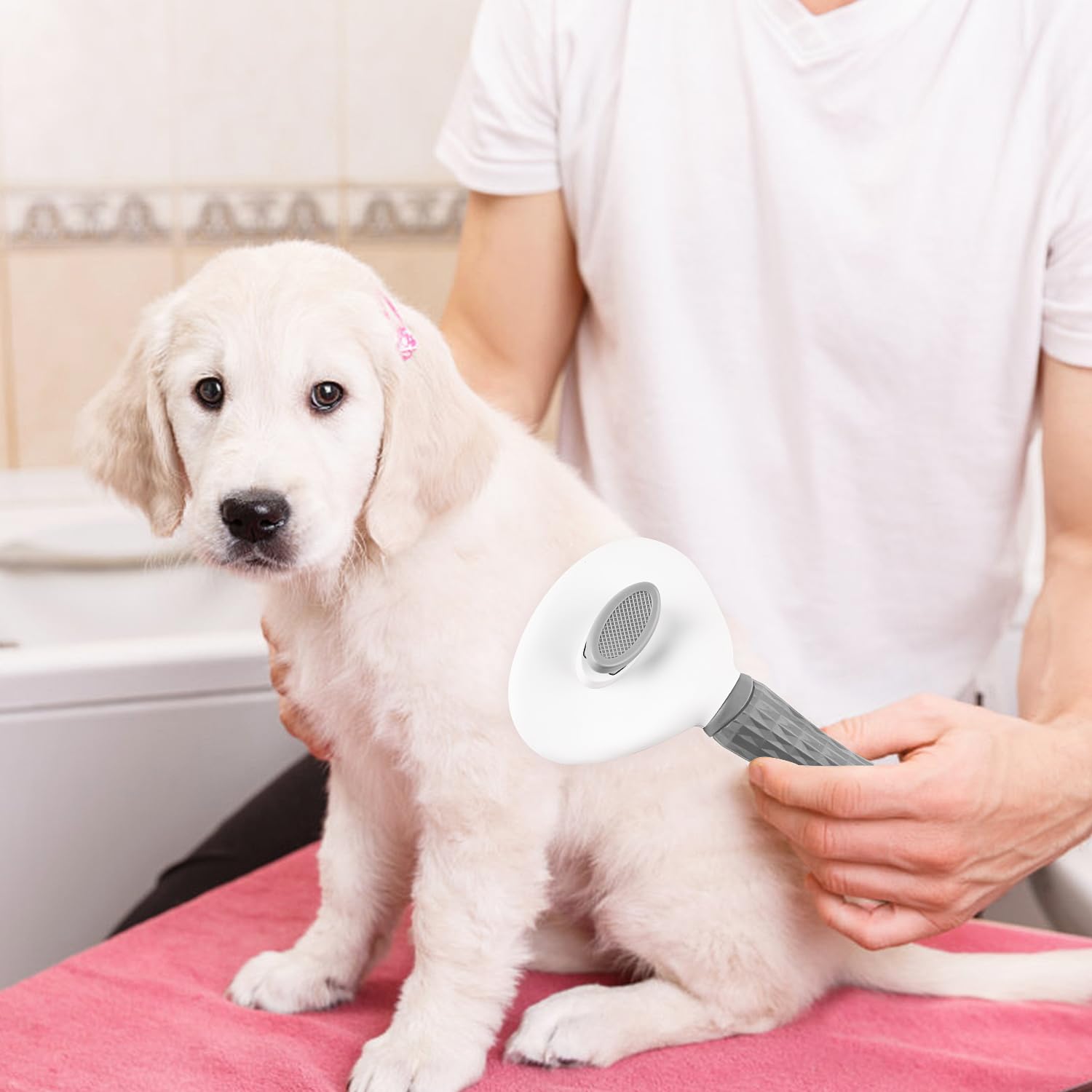 Depets adecuado para pelo corto ayuda a reducir pelos sueltos.