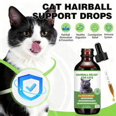 Derggzey gotas para gatos, mostrando la aplicación fácil para alimentar.