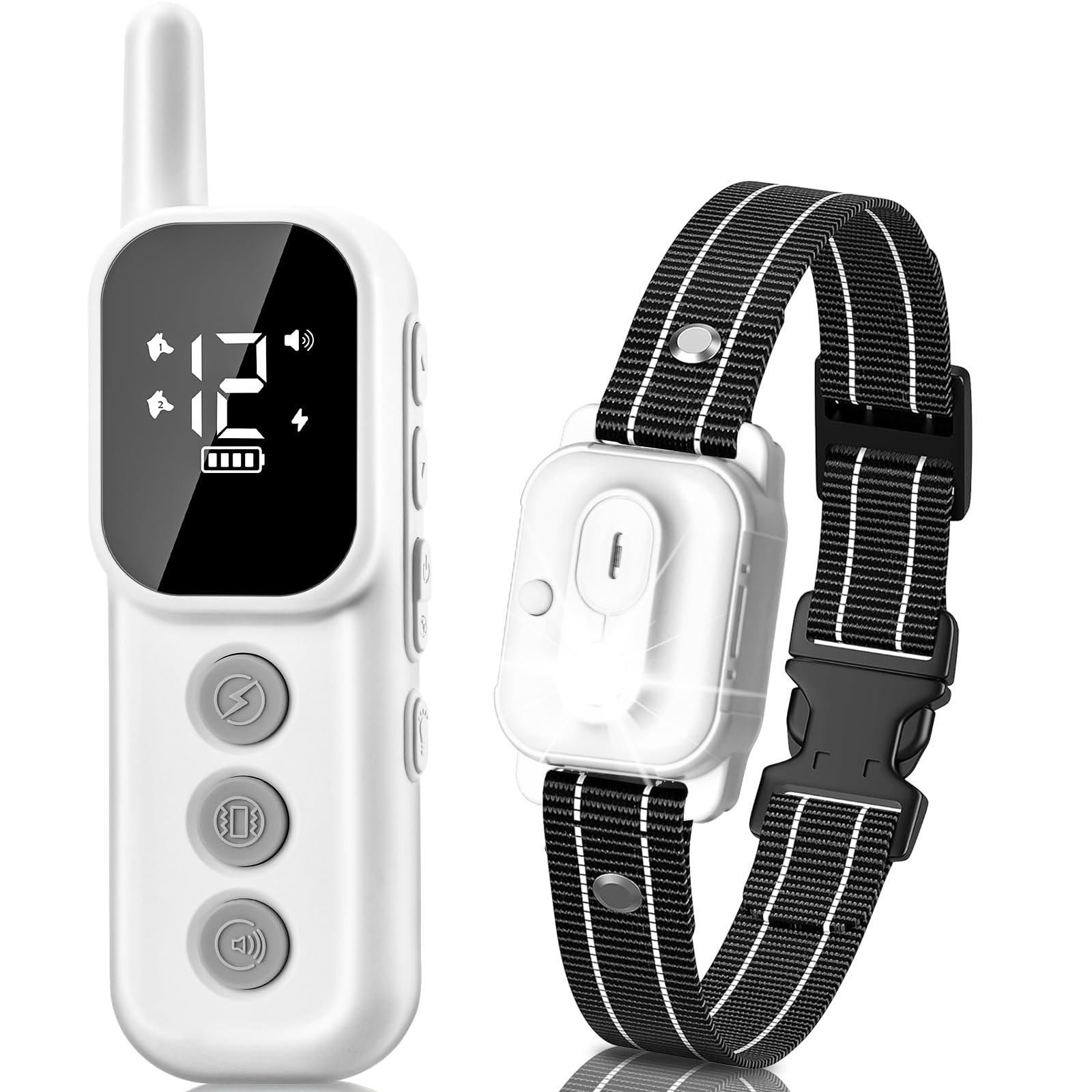 Dergo collar de entrenamiento con alcance 3300 pies para obediencia a distancia