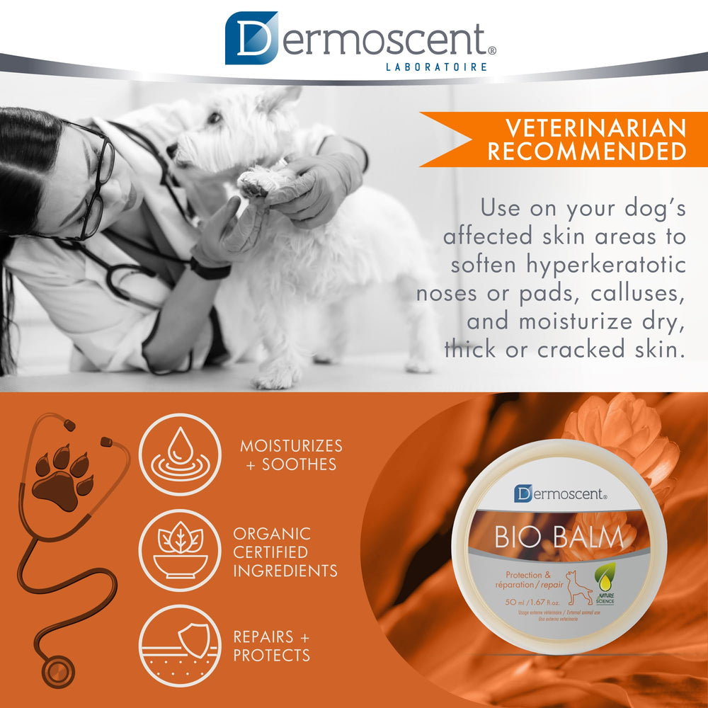 Protección frente al agua con Dermoscent Bio Bálsamo