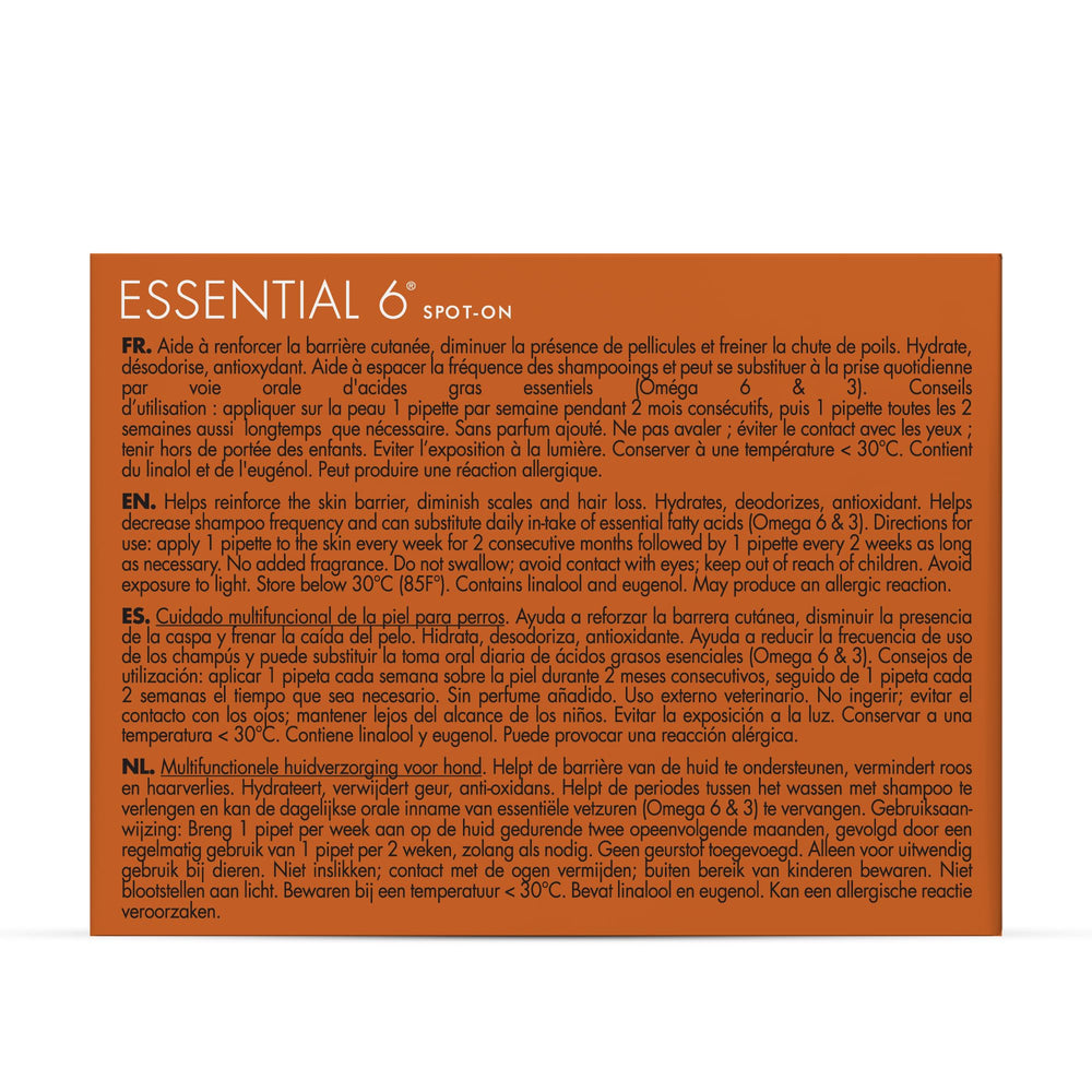 Pelo sano y brillante tras usar Dermoscent Essential 6.