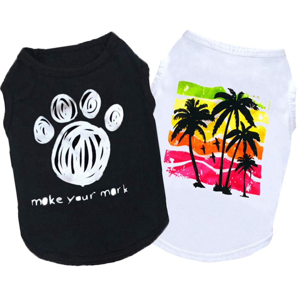 DERUILA ropa canina suave y transpirable para perros pequeños