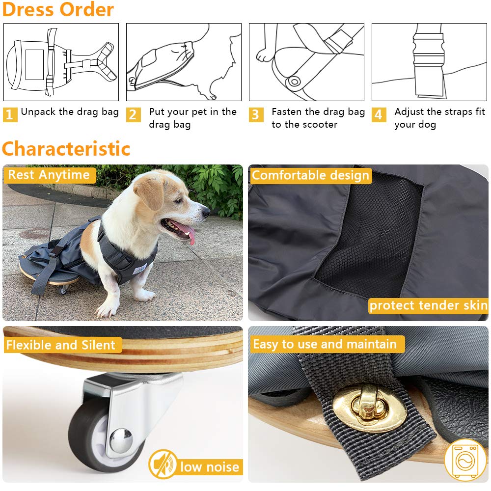 DerYEP uso versátil para interiores y exteriores para momentos con tu mascota.