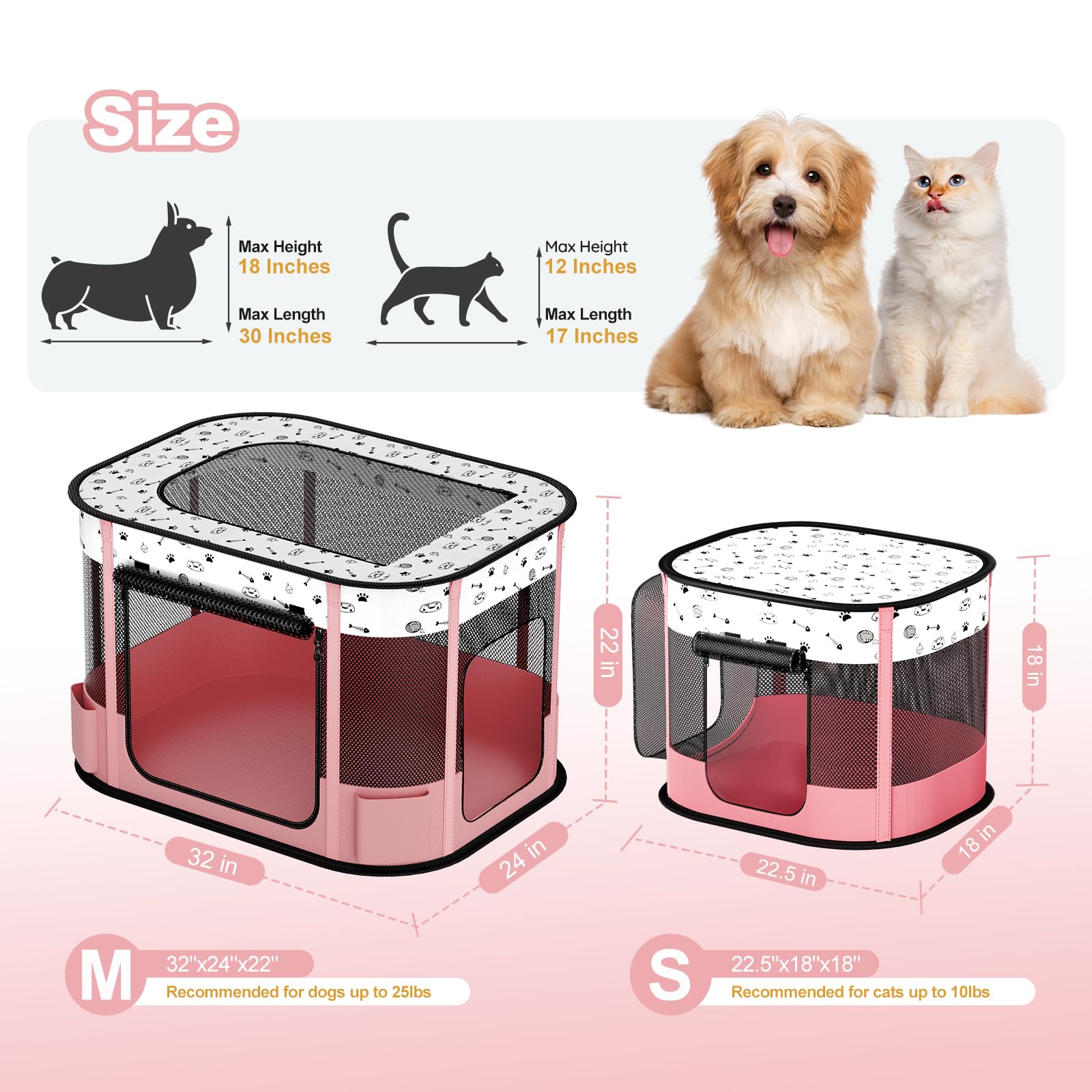 DESELL puertas dobles para acceso cómodo en jaula grande o pequeña.