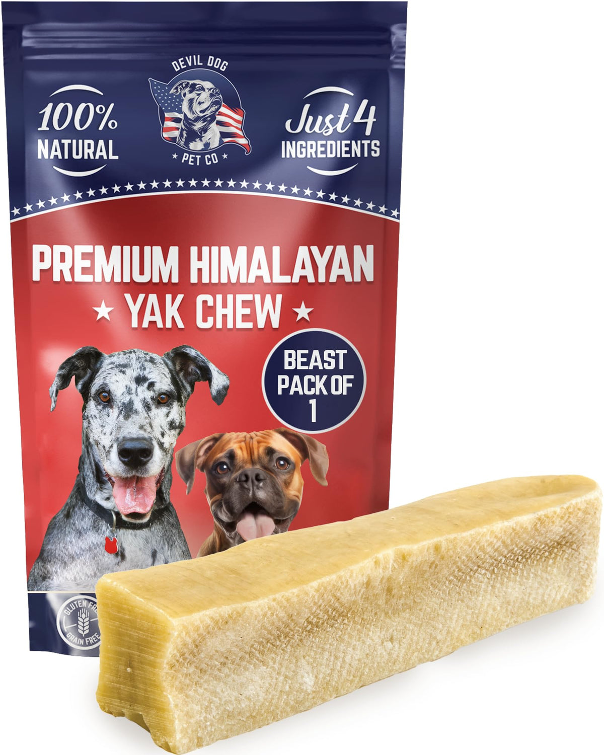 Beast de Devil Dog Pet Co: empaque práctico para perros grandes
