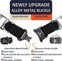 DEYACE tallas ajustables con eslabones para un ajuste personalizado.
