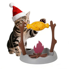 DFQ Juguete Gato Barbacoa con diseño de hoguera, ideal para juego interactivo.