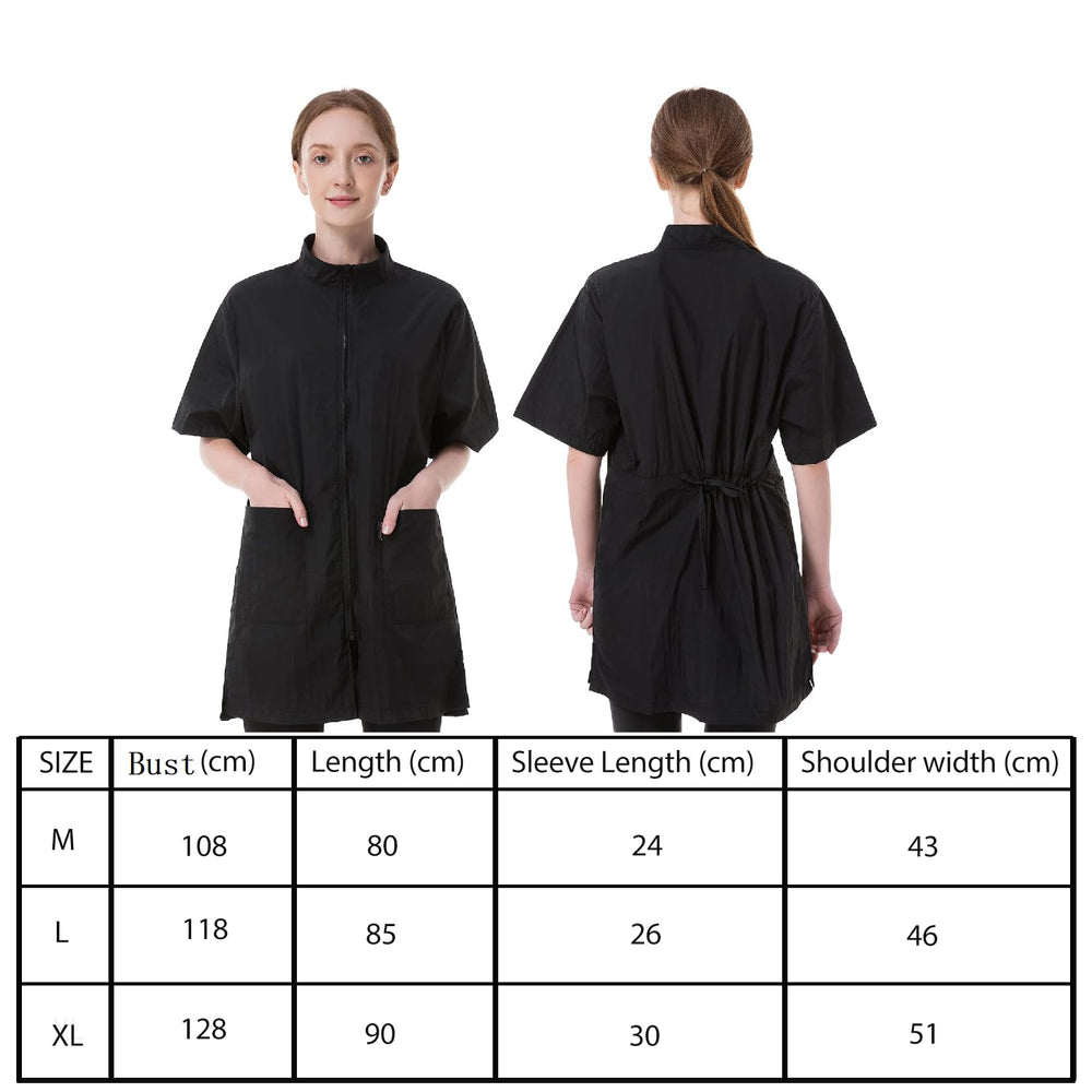 DHXYZZB Smock fácil de limpiar con paño húmedo tras la sesión.